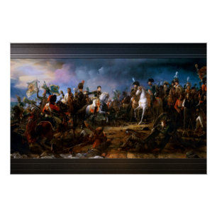 Poster Bataille d'Austerlitz par François Gérard