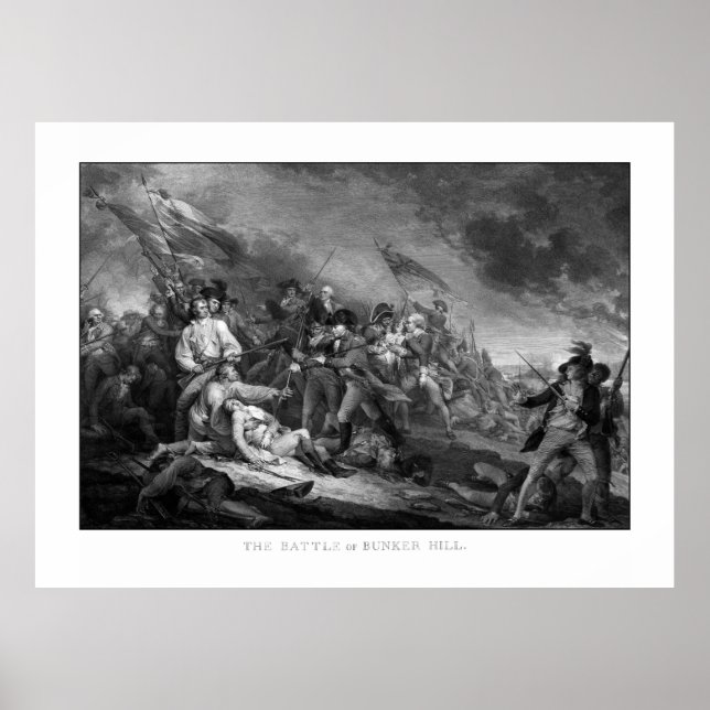 Poster Bataille de Bunker Hill (Devant)