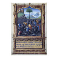 Bataille de chevalier Manuscrit médiéval antique V