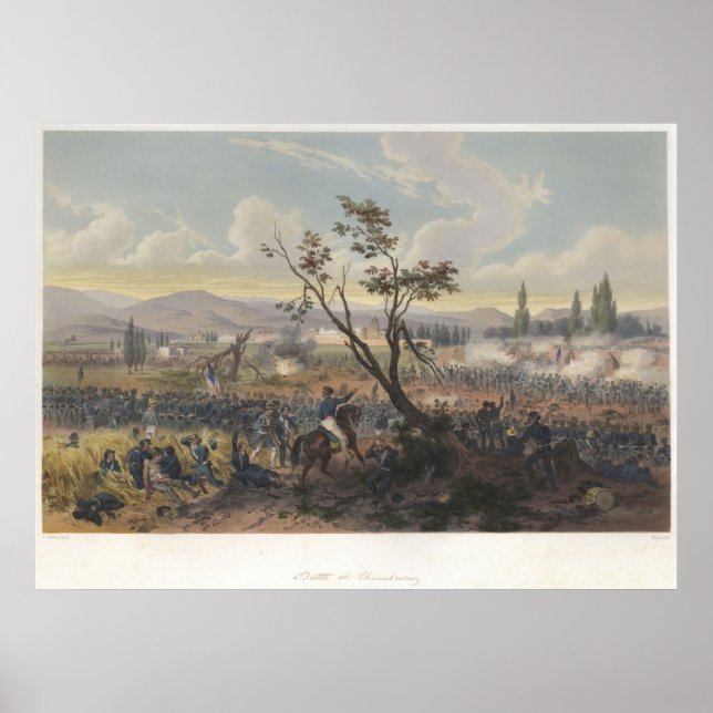 Poster Bataille de Churubusco (Devant)