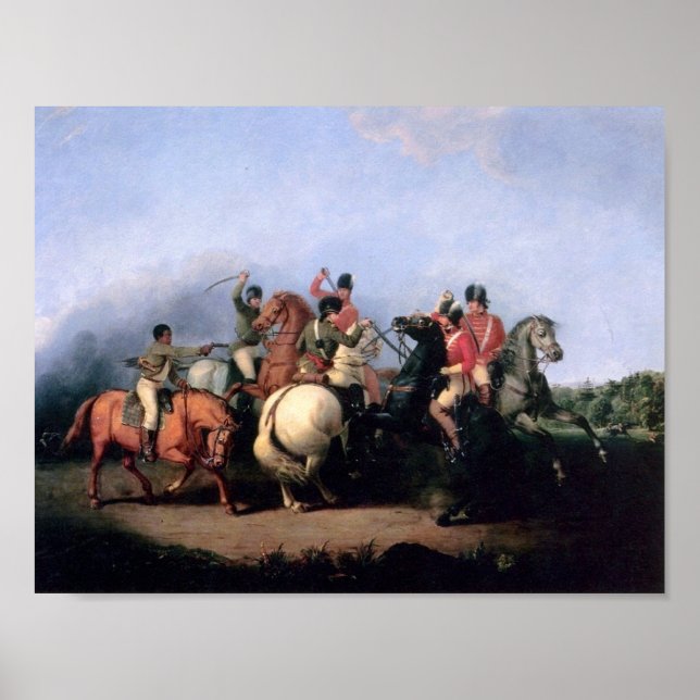 Poster Bataille de Cowpens (Devant)