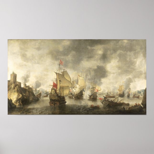 Poster Bataille de Focchies (Devant)