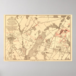 Poster Bataille de Gettysburg