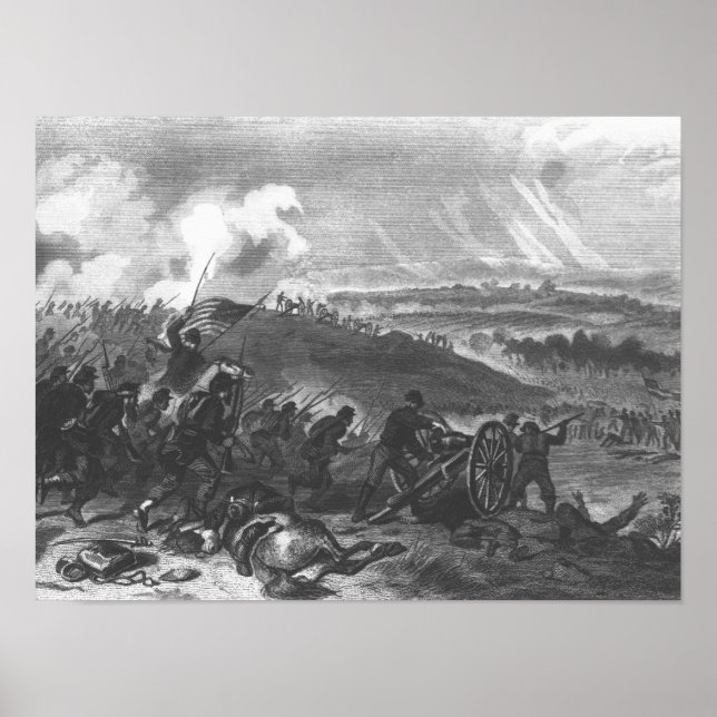 Poster Bataille de Gettysburg (Devant)