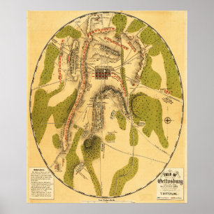 Poster Bataille de Gettysburg 3