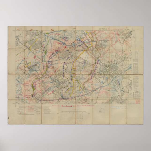 Poster Bataille de Hill 70 (Devant)