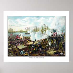 Poster Bataille de la Nouvelle-Orléans