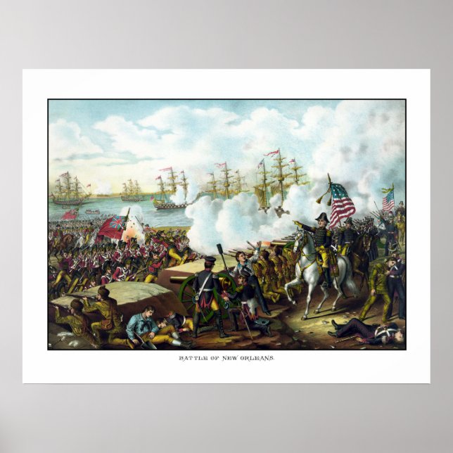 Poster Bataille de la Nouvelle-Orléans (Devant)