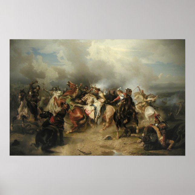 Poster Bataille de Lutzen (Devant)