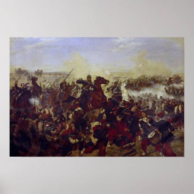 Poster Bataille de Mars de la Tour (Devant)
