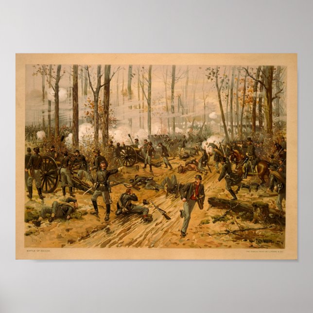 Poster Bataille de Shiloh (Devant)