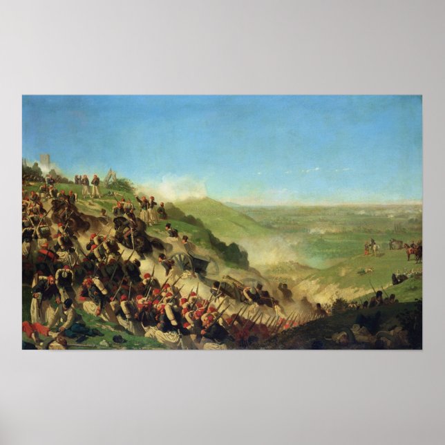 Poster Bataille de Solferino, le 24 juin 1859 (Devant)