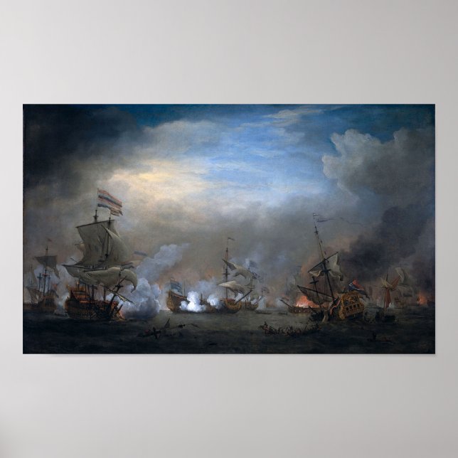 Poster Bataille de Texel (Devant)