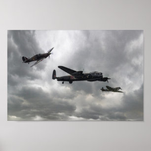 Poster Bataille de vol de mémorial de Grande-Bretagne
