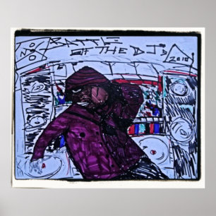 Poster bataille des djs