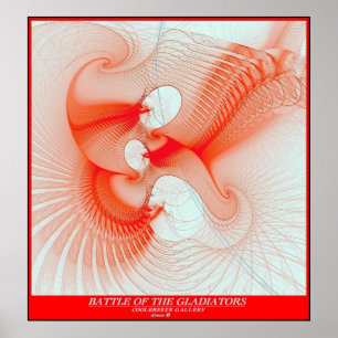 POSTER BATAILLE DES GLADIATEURS