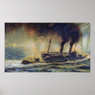 Poster Bataille du golfe de Riga, août 1915, 1940