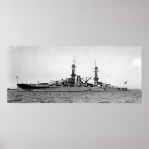 Poster Bataillon USS Arizona - Vers 1930