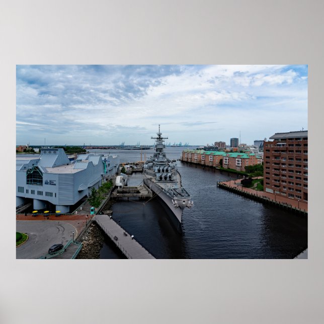 Poster Bataillon USS Wisconsin "Whisky" (Devant)