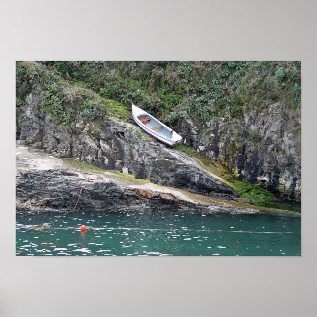Poster Bateau à Cornwall (Devant)