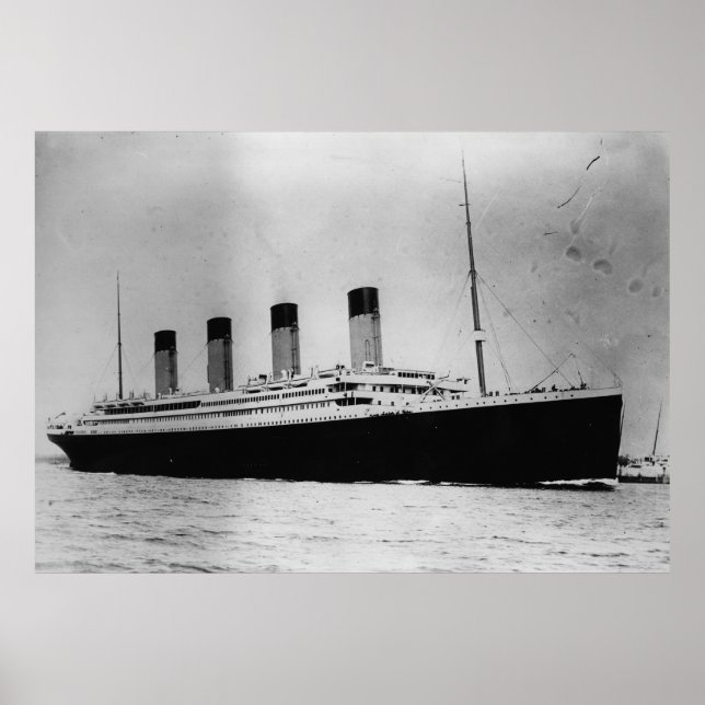 Poster Bateau à vapeur RMS Titanic (Devant)