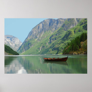 Poster Bateau de l'affiche de Vikings