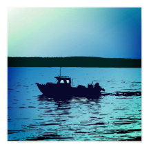 Bateau de pêche sur Puget Sound