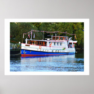 Poster Bateau de plaisance Veronika