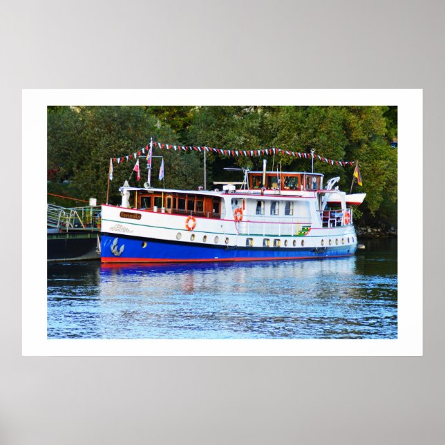 Poster Bateau de plaisance Veronika (Devant)