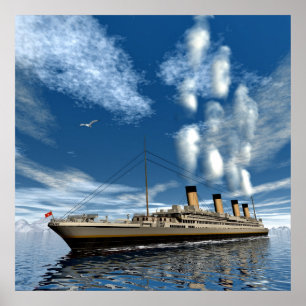 Poster Bateau Titanic