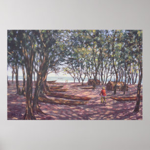 Poster Bateau Yard Kafountine 1998