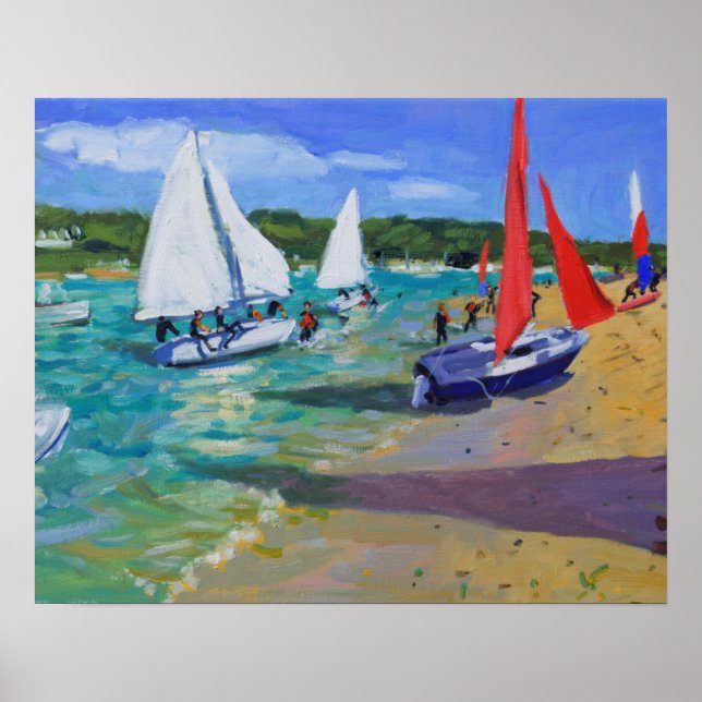 Poster Bateaux à voile (Devant)