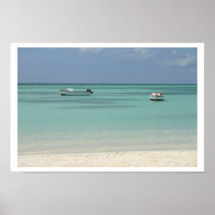 Poster Bateaux d'Aruba