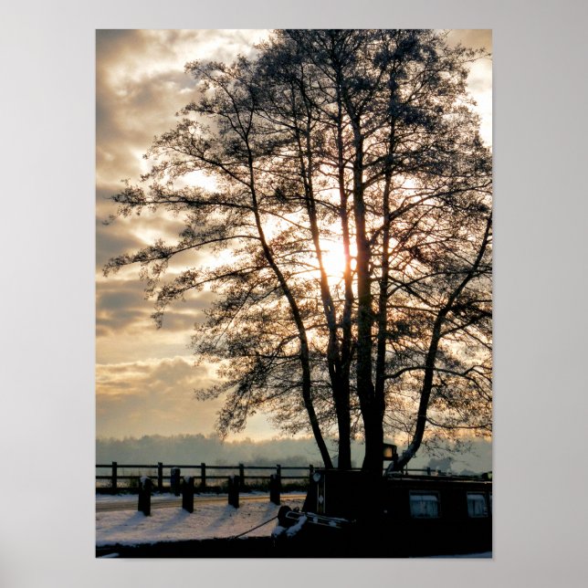 POSTER BATEAUX DE CANAL (Devant)