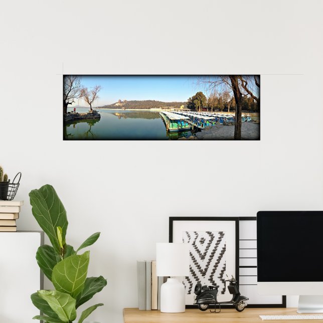 Poster Bateaux du Palais d'été (Bureau à domicile)