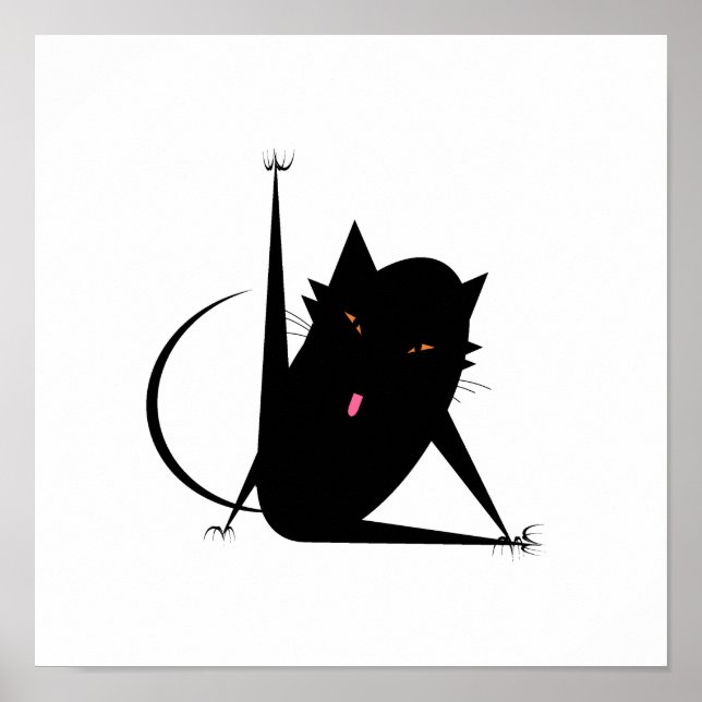 Poster Bath Cat (Devant)