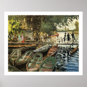 Poster Bathers at La Grenovilliere