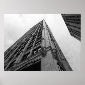 Poster Bâtiment Cadillac