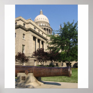 Poster Bâtiment de Boise Capitol