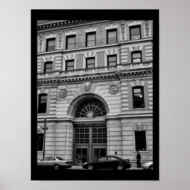 Poster Bâtiment de Milwaukee (Devant)
