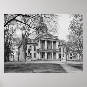 Poster Bâtiment du Capitole de l'État du New Hampshire