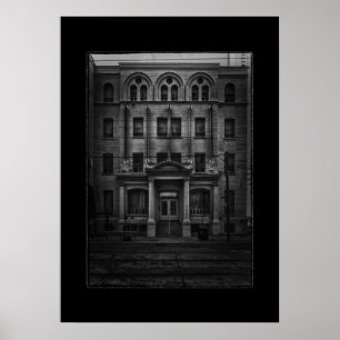 Poster Bâtiment E.W. Gillett no 1 avec frontière