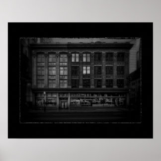 Poster Bâtiment Elgin n°1 avec bordure