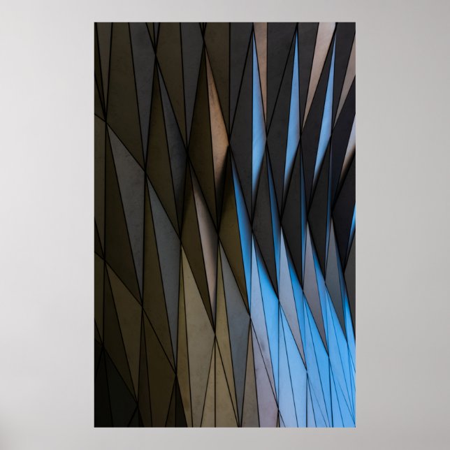 Poster Bâtiment gris (Devant)
