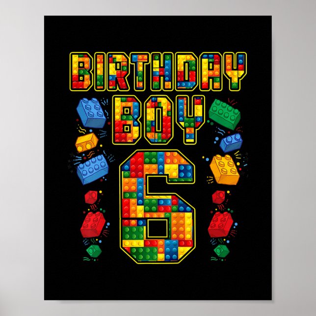 Poster Bâtiment maître 6e anniversaire Bâtiment maître 6  (Devant)
