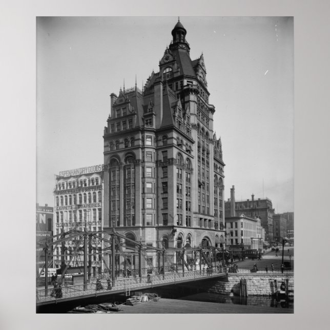 Poster Bâtiment Pabst (Devant)