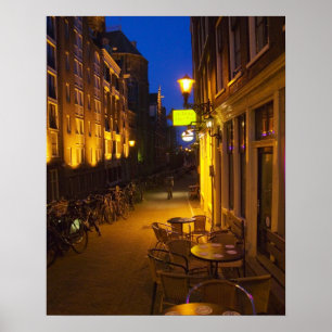 Poster Bâtiments à la façade du XVIIe ou XVIIIe siècle.