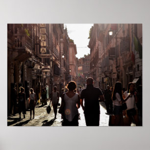 Poster Bâtiments de Naples