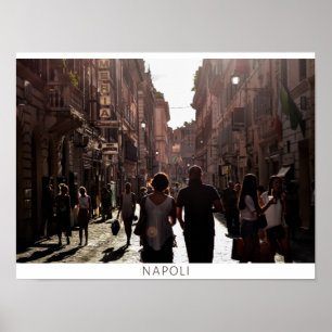 Poster Bâtiments de Naples (Napoli)