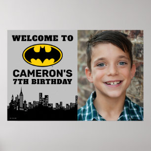 Poster Batman   Ajouter le nom et la photo signature anni